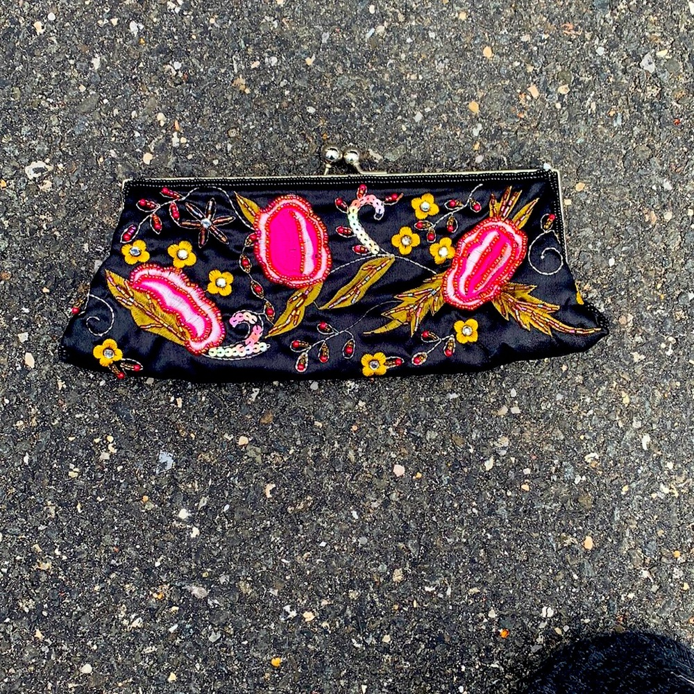 Embroidery Clutch
